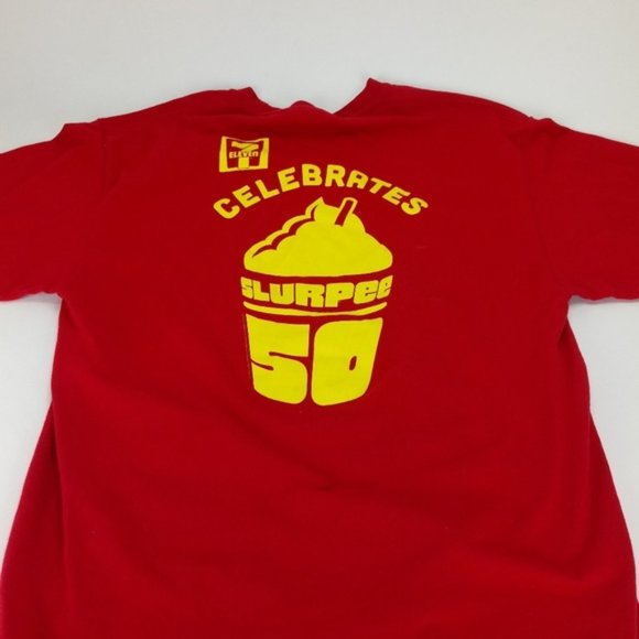 C Port & Company 50/50 Celebrates Slurpee 50 Shirt - Picture 1 of 4